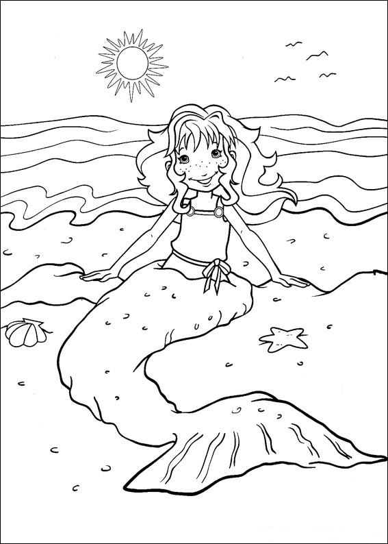Plansa de colorat cu Holly Hobbie 43 38